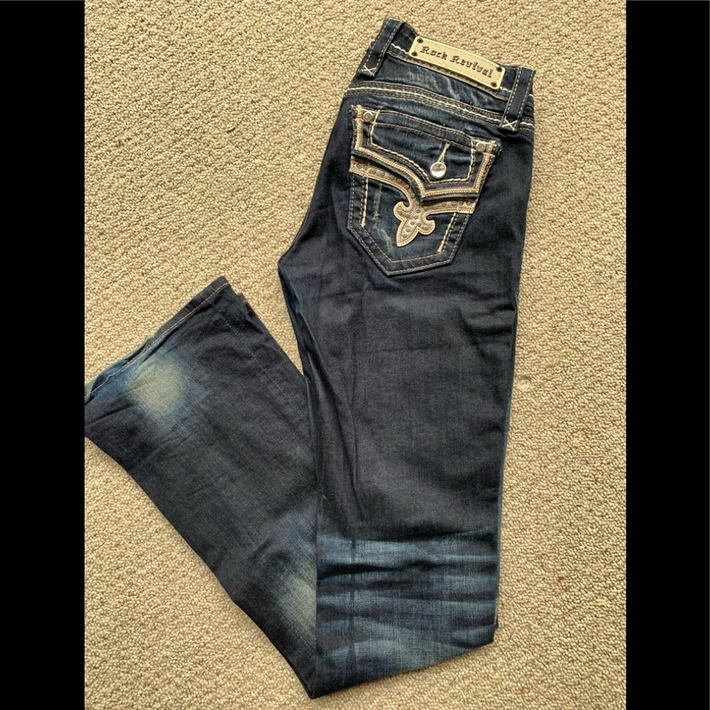 Rock Revival jeans Dark blue boot